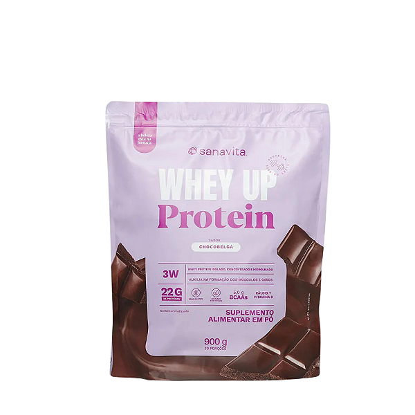 Whey Up 3w Chocobelga Pouch 900g - Sanavita