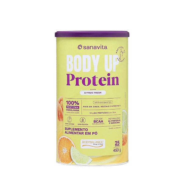Body Up Protein Frutas Citricas 450g - Sanavita