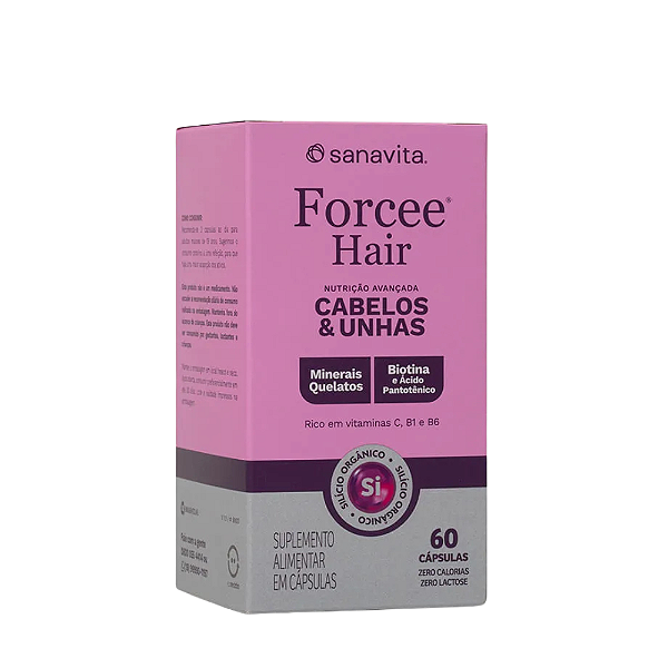 Forcee Hair 60 Caps - Sanavita