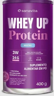 Whey 3w Neutro 400g - Sanavita