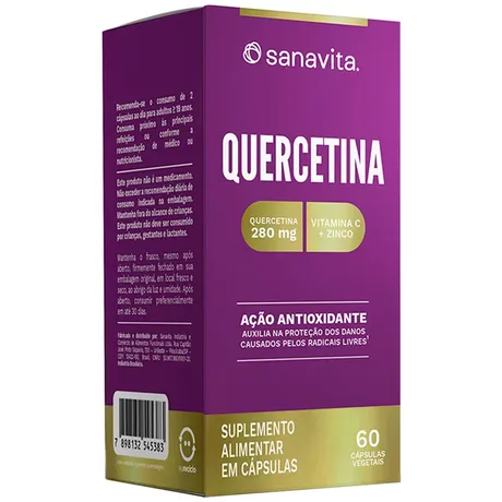 Quercetina 60caps - Sanavita