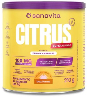 Citrus Frutas Amarelas 210g - Sanavita