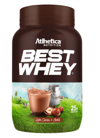 Best Whey Leite Cacau E Avela 900g - Atlhetica