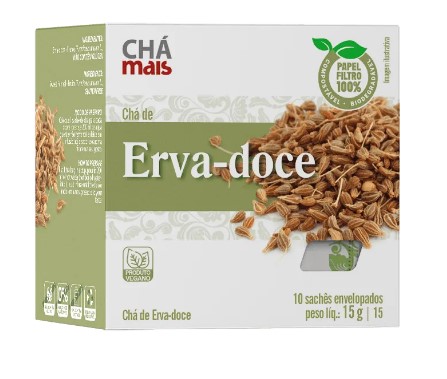 Erva Doce Cha 10saches - Cha Mais