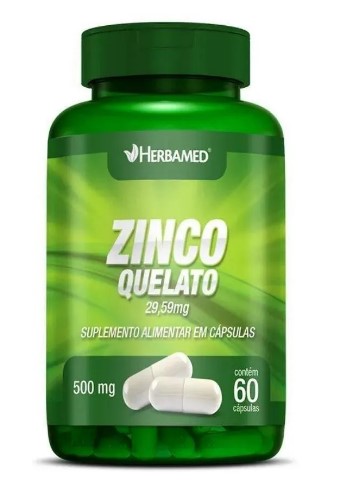 Zinco 60cps 500mg - Herbamed