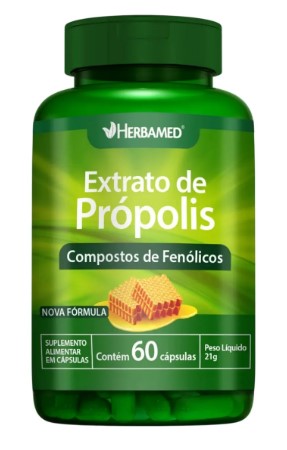 Propolis 60caps 500mg - Herbamed
