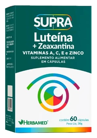 Luteina + Zeaxantina Supra 60 Caps - Herbamed