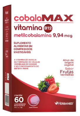 Cobala Max 60 Caps Frutas Verm - Herbamed