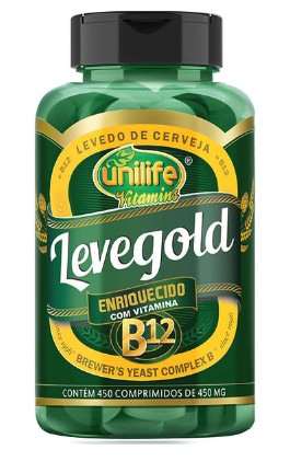 Levegold Vitamina B12 450 Comp - Unilife