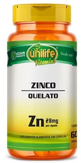 Zinco 60caps - Unilife