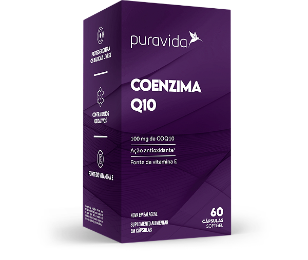 Coenzima Q10+ 60caps - Puravida