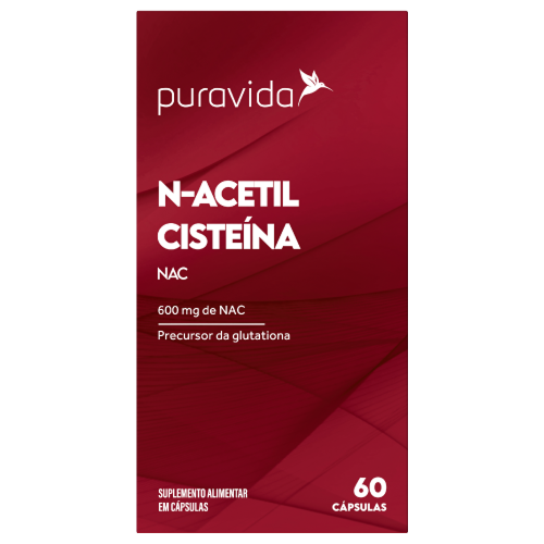 Nac N-acetil Cisteina 60 Caps - Puravida
