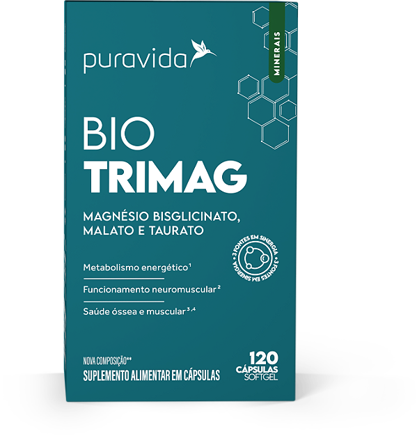 Bio Trimag 120caps - Puravida