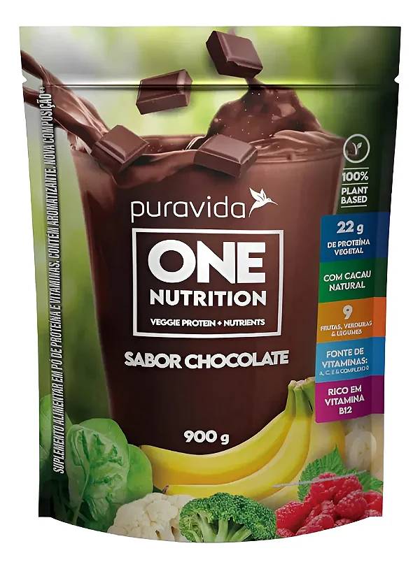 One Nutrition Chocolate 900g - Puravida