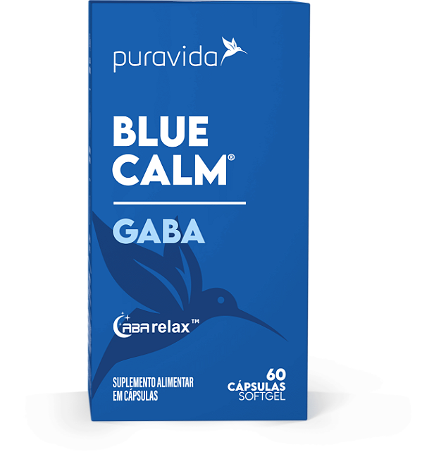 Blue Calm Gaba 60 Caps - Puravida