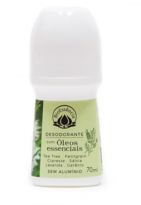 Desodorante Roll On Tea Tree 70 Ml - Bioessencia