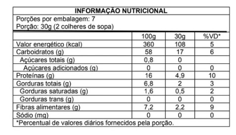 Aveia Farinha Sem Gluten 200g - Leve Crock