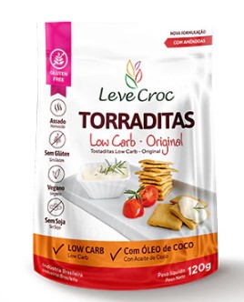 Torraditas Low Carb Original 120g - Leve Croc