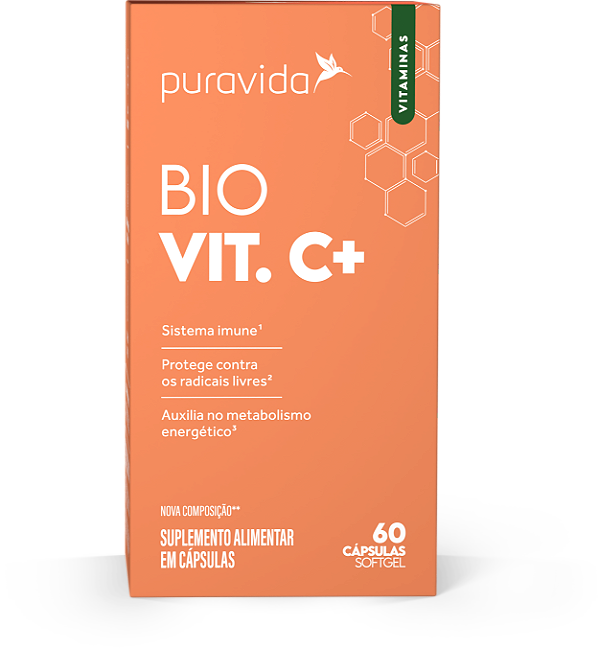 Bio Vit C + 60 Caps - Puravida