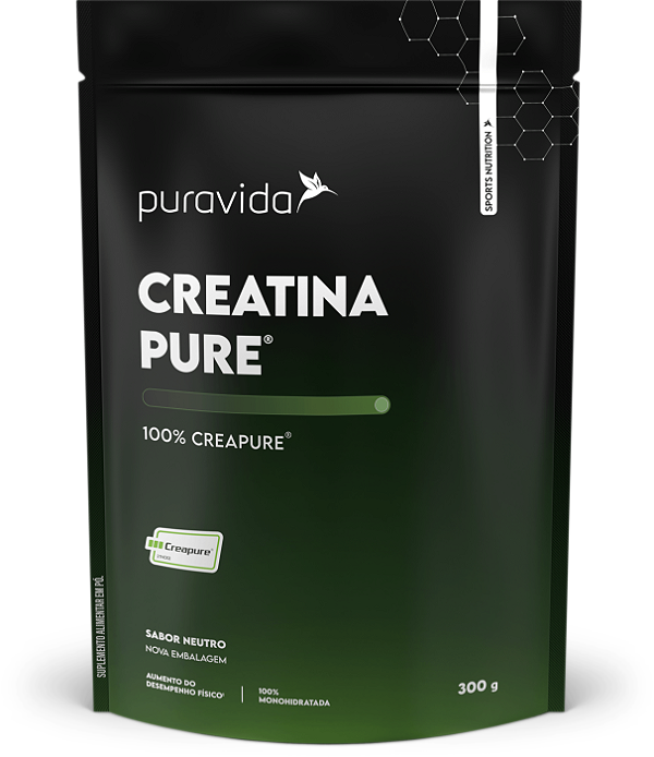Creatina Premium (creapure) 300g - Puravida