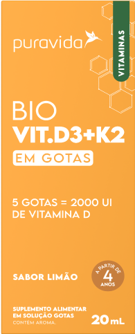 Bio Vit D3 + K2 20ml - Puravida