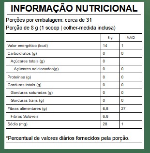 Pura Fiber Neutro 250g - Puravida