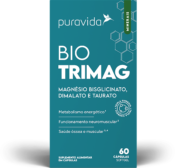 Bio Trimag 60caps - Puravida