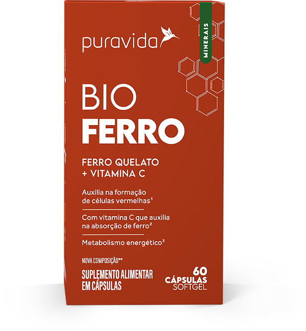 Bio Ferro 60caps - Puravida