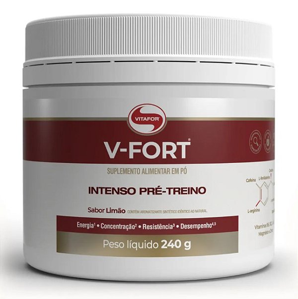 V Fort Limão 240g - Vitafor