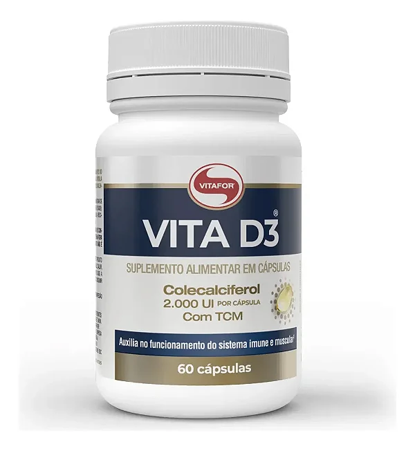 Vitamina D 60caps - Vitafor