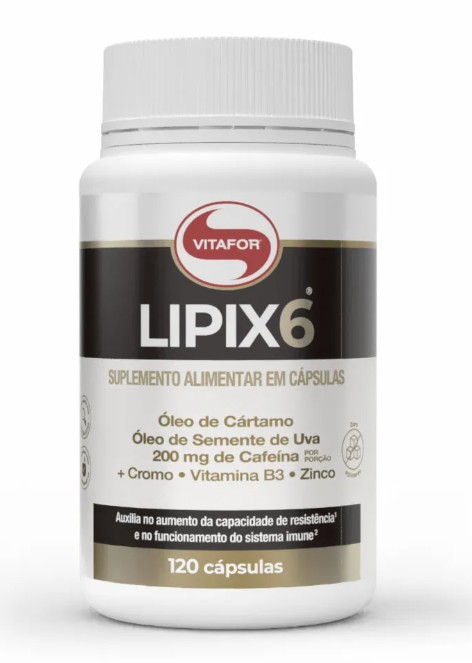 Lipix 6 120 Caps - Vitafor