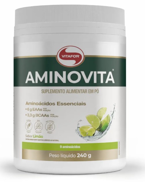 Aminovita 240g Limao - Vitafor