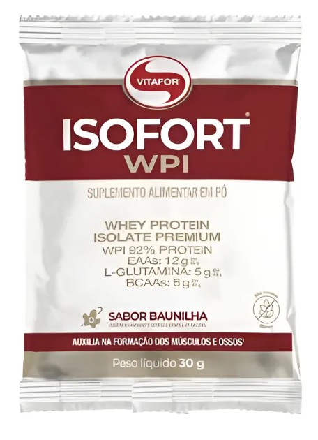 Isofort Baunilha 30g Sache- Vitafor