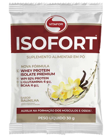 Isofort Baunilha 30g Sache- Vitafor