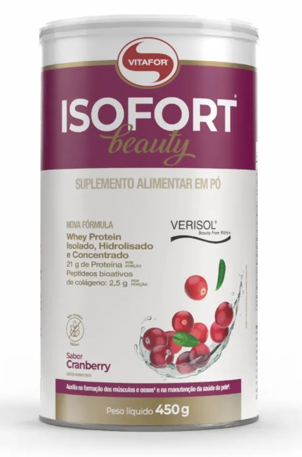 Isofort Beauty Cranberry 450g - Vitafor