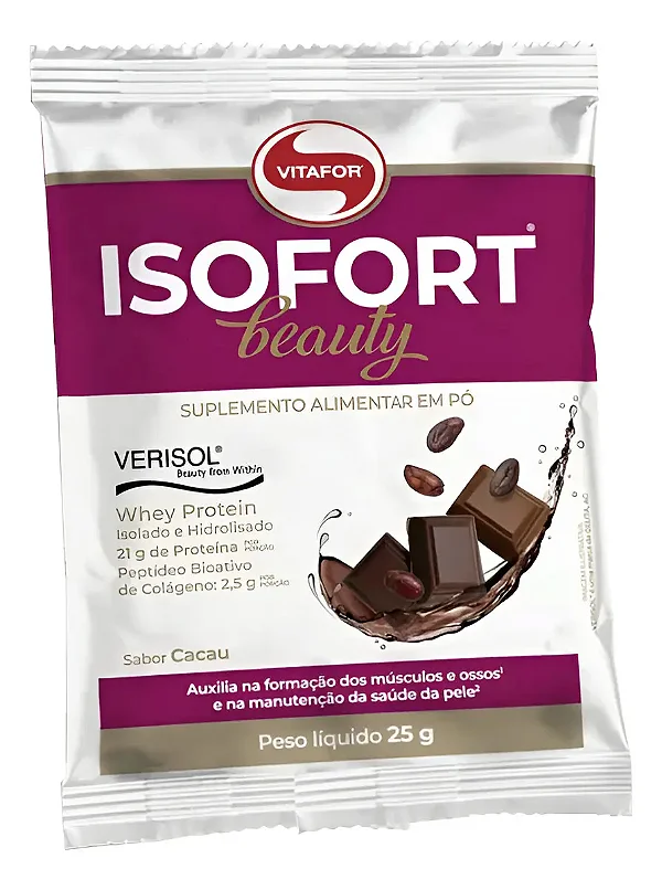Isofort Beauty Sache 25g Cacau - Vitafor