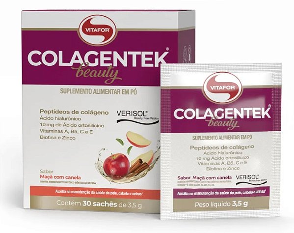 Colagentek Maca C Canela 30saches - Vitafor