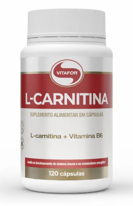 L-carnitina 120caps - Vitafor