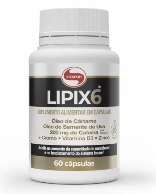 Lipix 6 60 Caps - Vitafor