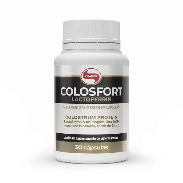 Colosfort Lactoferrin Plus 30 Caps - Vitafor