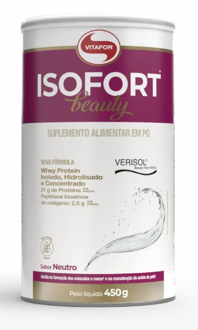 Isofort Beauty 450g Neutro - Vitafor