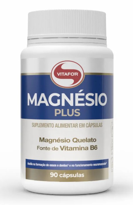 Magnesio Plus 90 Caps - Vitafor