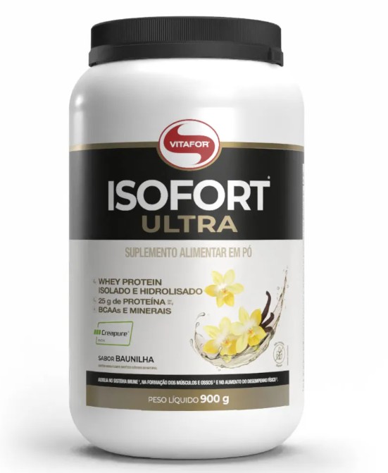 Isofort Ultra Imuno Pote Baunilha 900g - Vitafor