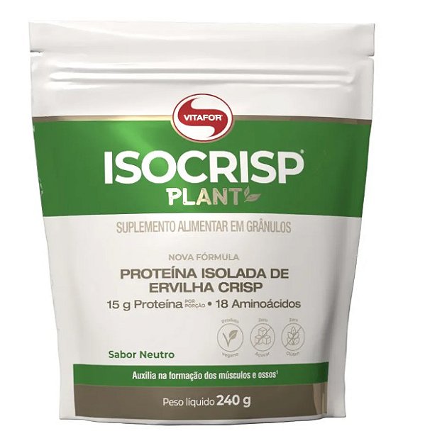 Isocrisp Plant 240g - Vitafor