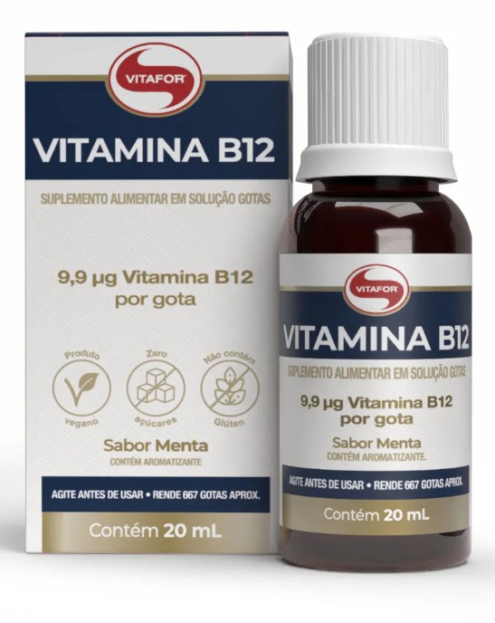 Vitamina B12 20ml - Vitafor