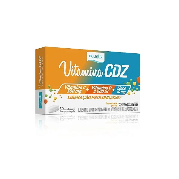 Vitamina Cdz 30 Comp - Equaliv
