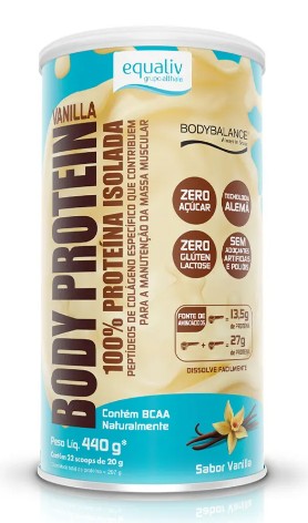 Body Protein Vanilla 440g - Equaliv
