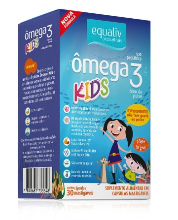 Omega 3 Pro Kids 30 Caps - Equaliv