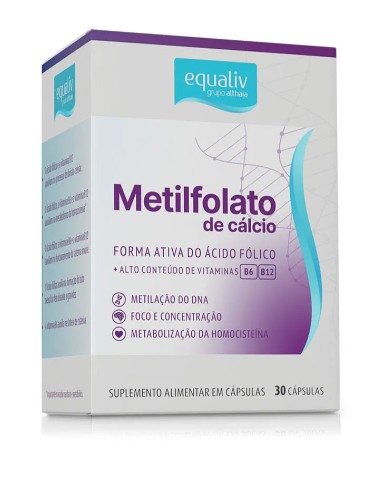 Metilfolato De Calcio 30caps - Equaliv