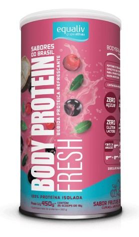 Body Protein Fresh Frutas Brasileiras 450g - Equaliv